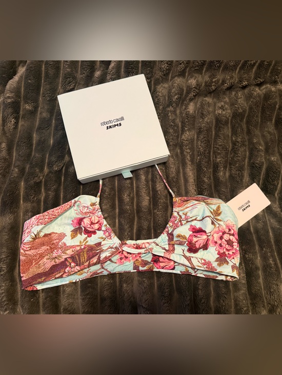 SKIMS Other - NWT: SKIMS x ROBERTO CAVALLI Swim Halter Top (XL)